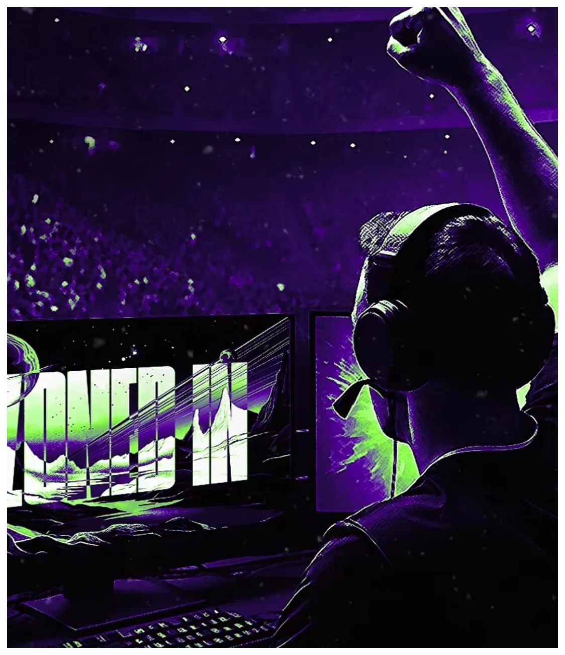 TZONE Player Competing in Esports