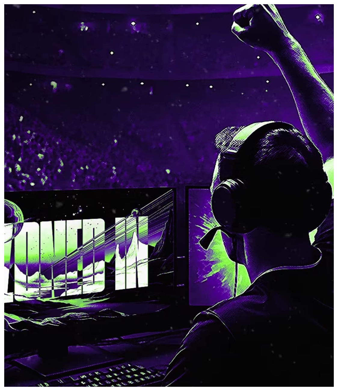 Gamer Illustration